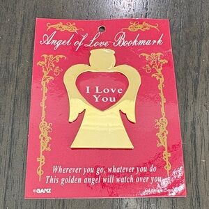 GANZ Gold Heart Bookmark